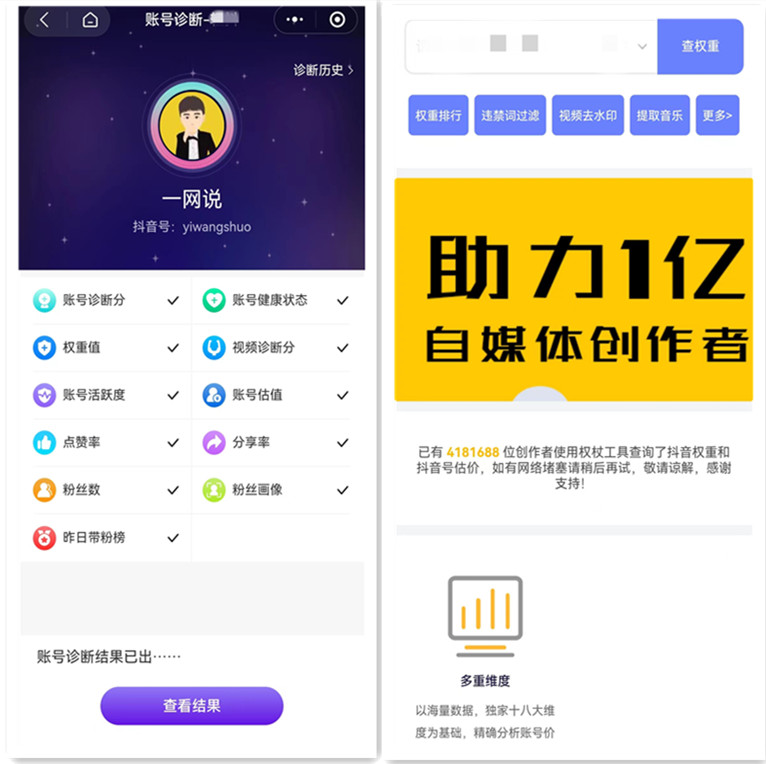 图片[7]-抖音权重查询工具的几种常见的变现玩法-88副业网
