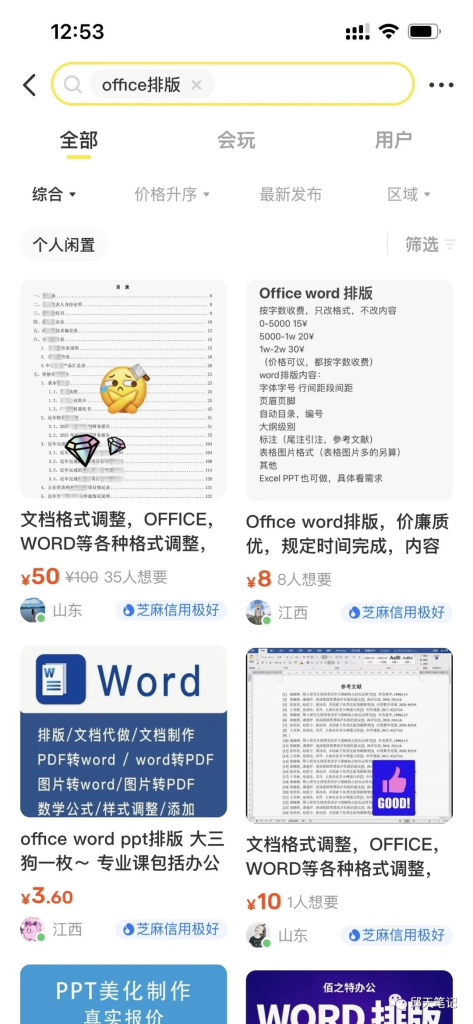 office排版背后的赚钱商机-商机库社区-六库全书-88副业网