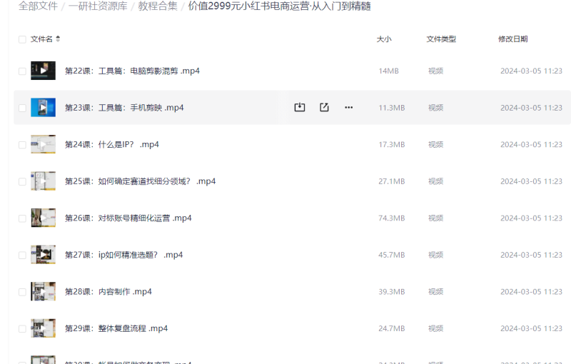 价值2999元小红书电商运营·从入门到精髓-88副业网
