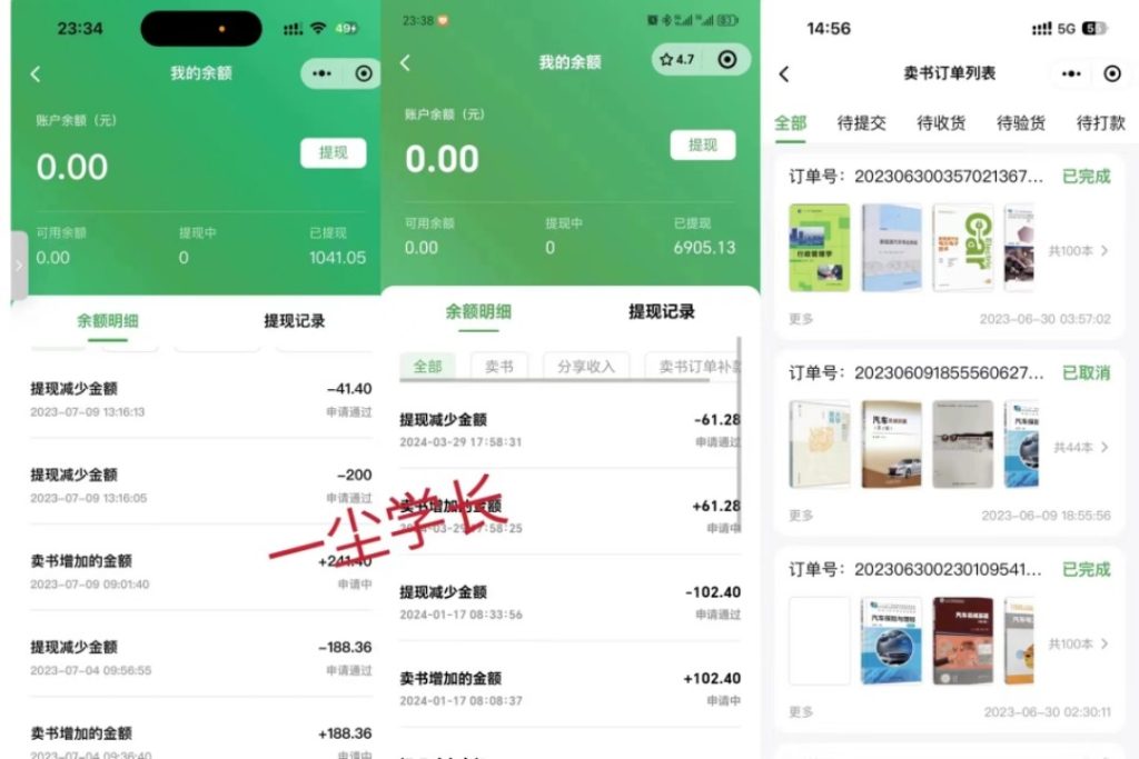 校园二手书月入过万的多阶玩法-商机库社区-六库全书-88副业网