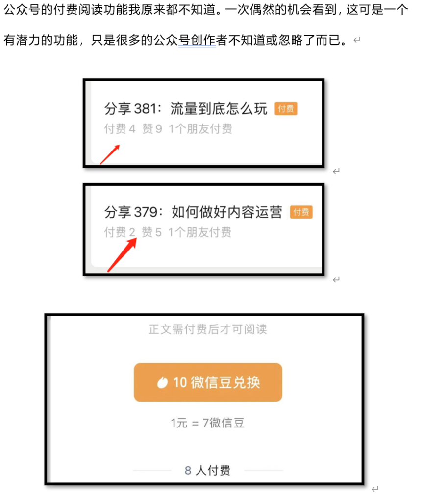 公众号文章付费阅读，门槛低，收益可观-商机库社区-六库全书-88副业网